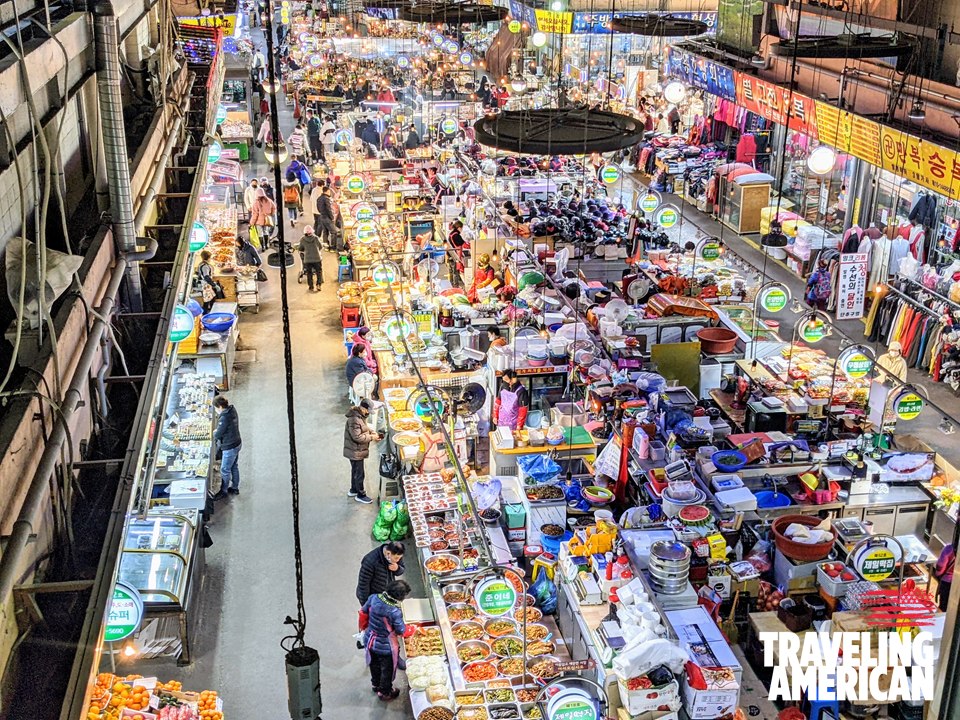 Market in Uijeongbu, South Korea